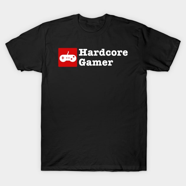 Hardcore Gamer T-Shirt by hsf